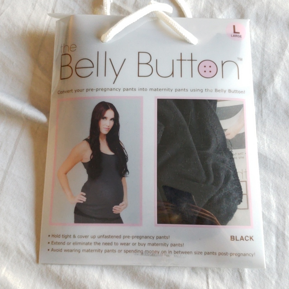 Belly button maternity band